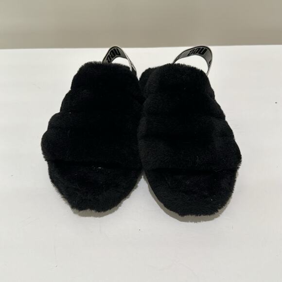 UGG Fluff Yeah Slides Shearling Mules Winter College Fall - Picture 2 of 7